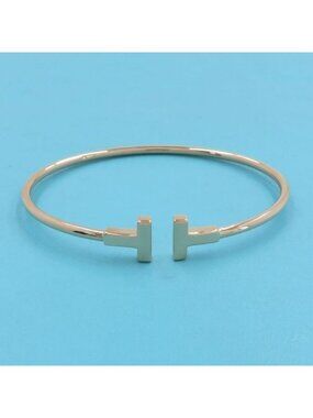 Tiffany & Co T Wire Bangle Bracelet